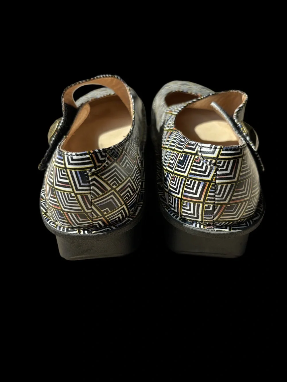 Women's ALEGRIA Paloma Pyramids Leather Mary Janes PAL-394 Size 41 (10.5-11US)